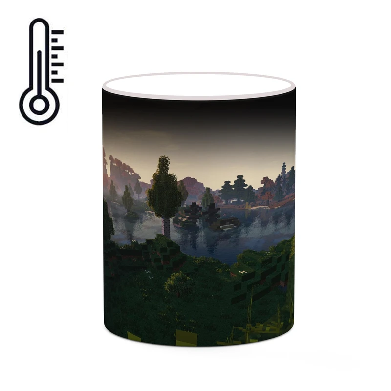 ماگ حرارتی کاکتی طرح ماینکرافت minecraft مدل mgh41449