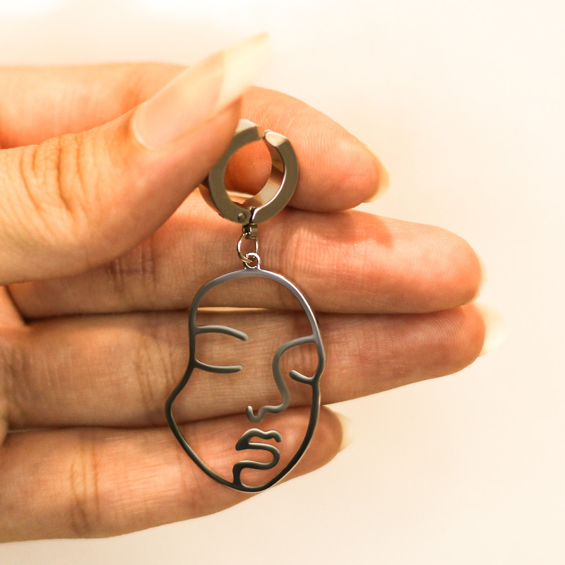 پیرسینگ گوش زنانه پایتخت مدل PS533_A فیک