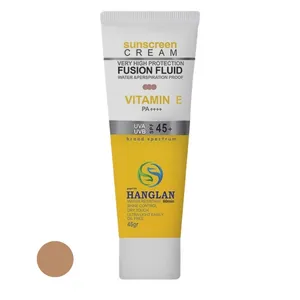  کرم ضد آفتاب رنگی صورت جي پو اويل هانگلن SPF 45 مدل vitamin E ‌محافظ UVA ،UVB و PA+++...