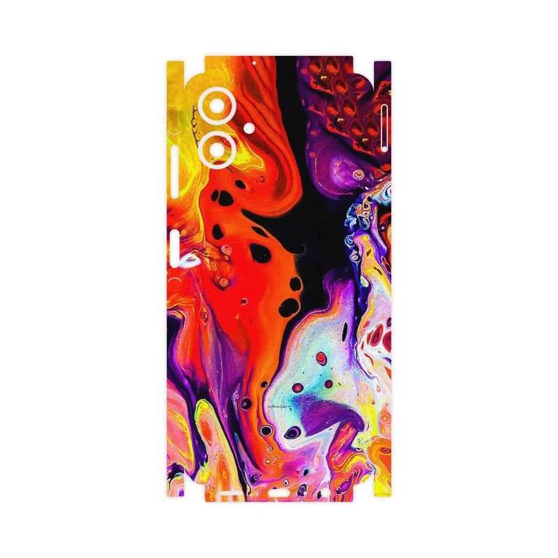 برچسب پوششی ماهوت مدل Abstract Oil Art-FullSkin مناسب برای گوشی موبایل سامسونگ Galaxy A06
