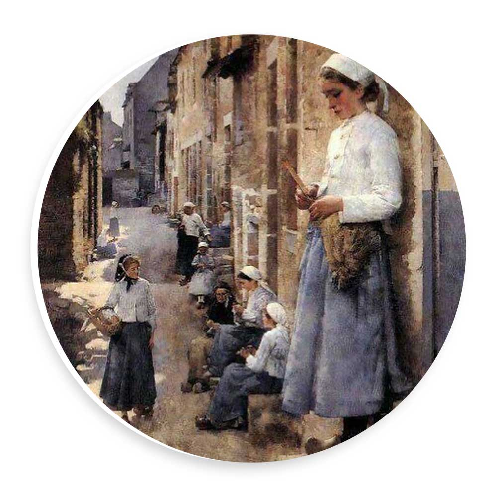 دیوارکوب طرح  پرستاران مدل wtb413