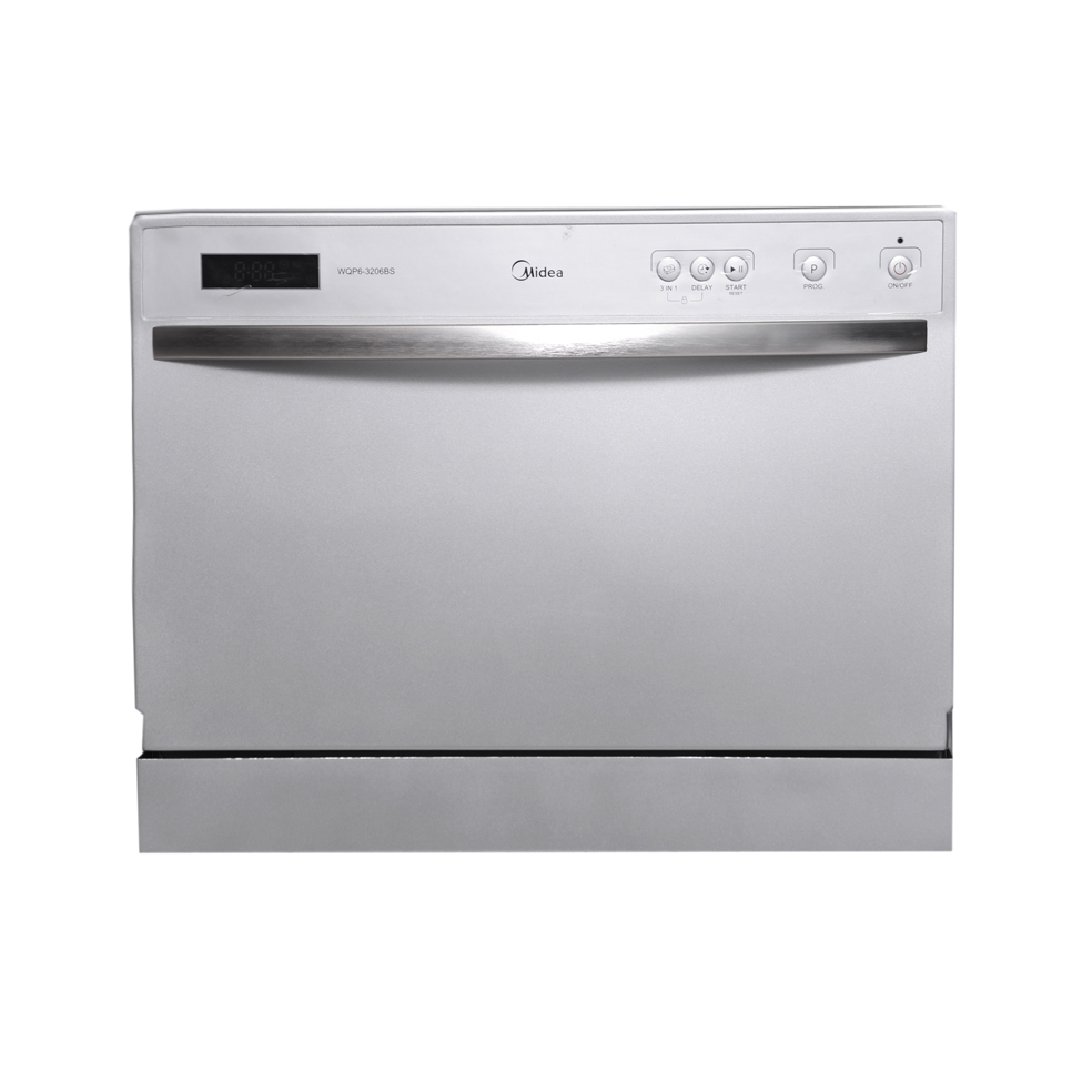 نکته خرید - قیمت روز ماشین ظرفشویی رومیزی مایدیا مدل WQP6-3206BS خرید