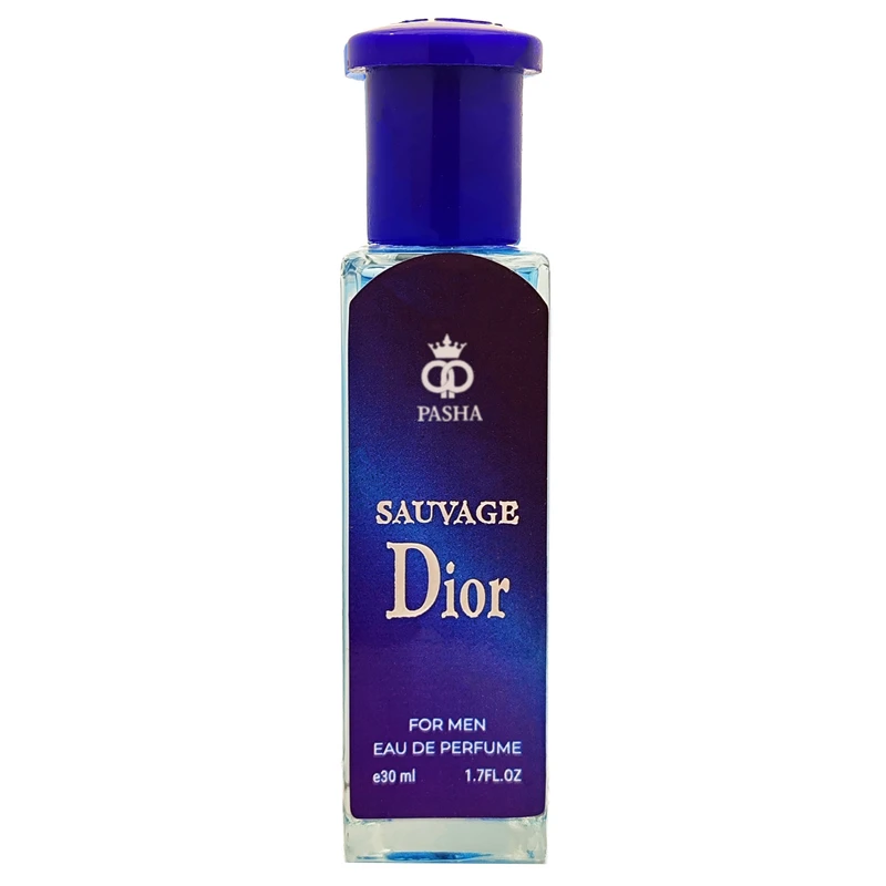 عطرجیبی مردانه پاشا مدل ساواچ دیور حجم 30 میلی لیتر