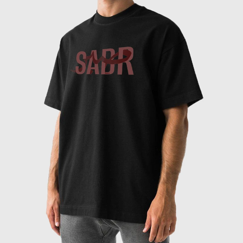 تی شرت آستین کوتاه مردانه مدل کلاسیک ایرانی sabr ir038