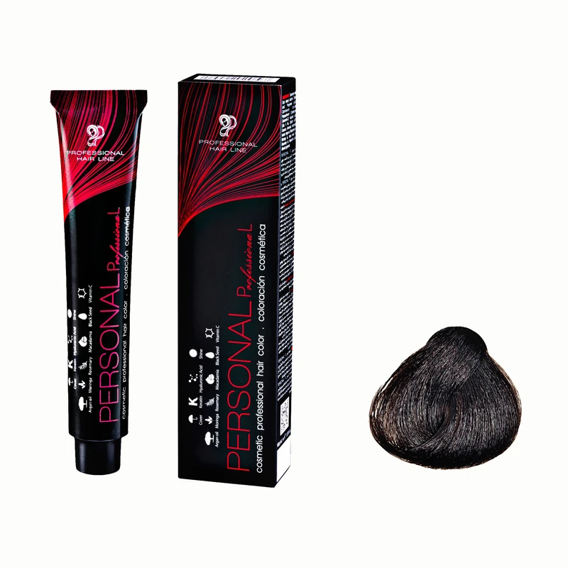 رنگ مو پرسونال پی ال شماره 2.0 حجم 100 میلی لیتر رنگ قهوه ای تیره 