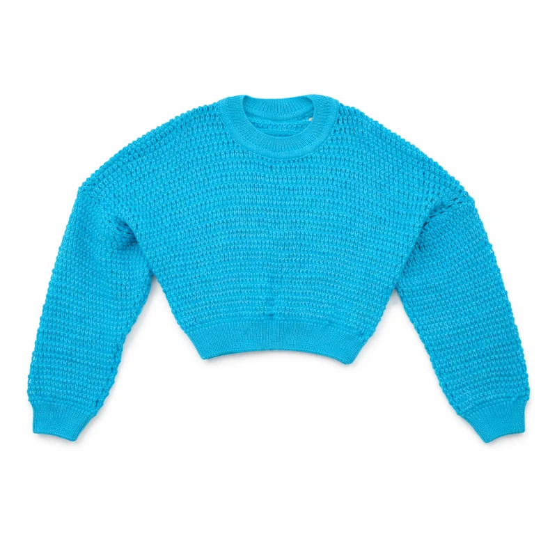 پلیور یقه گرد زنانه مدل ۱۱۳