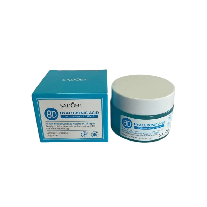 عکس شماره 2 : کرم ضد چروک سادور مدل هیالورنیک اسید وزن 30 گرم