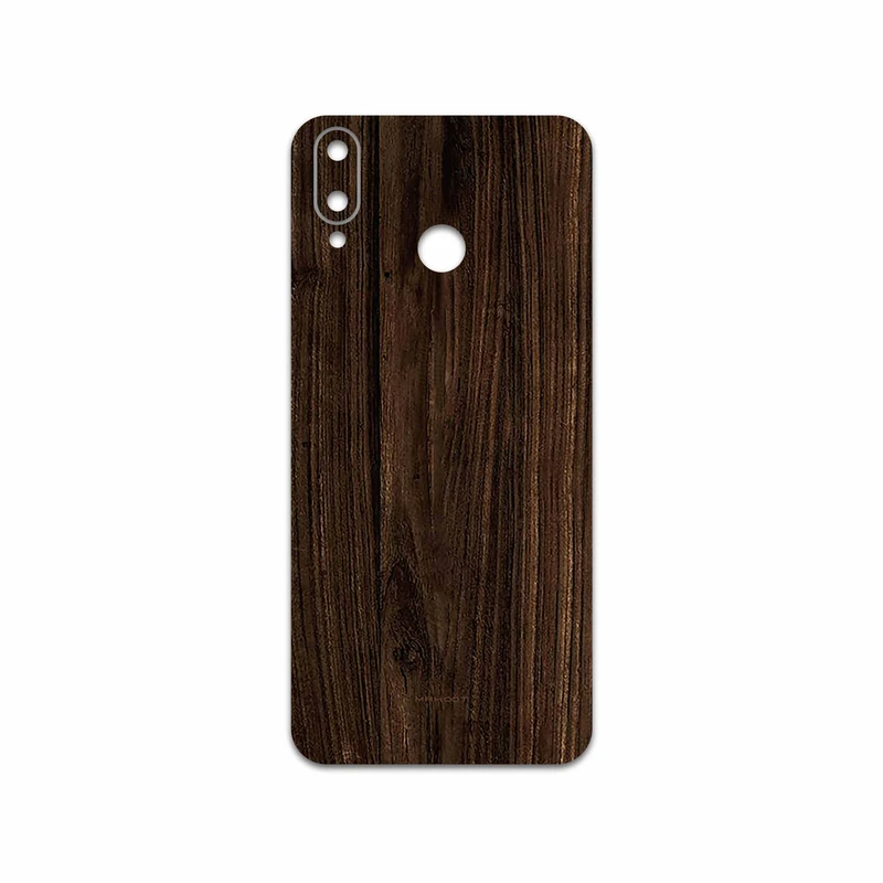 برچسب پوششی ماهوت مدل Dark Walnut Wood مناسب برای گوشی موبایل جی پلاس Q10