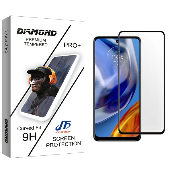 محافظ صفحه نمایش شیشه ای جی اف مدل Diamond مناسب برای گوشی موبایل موتورولا E32s