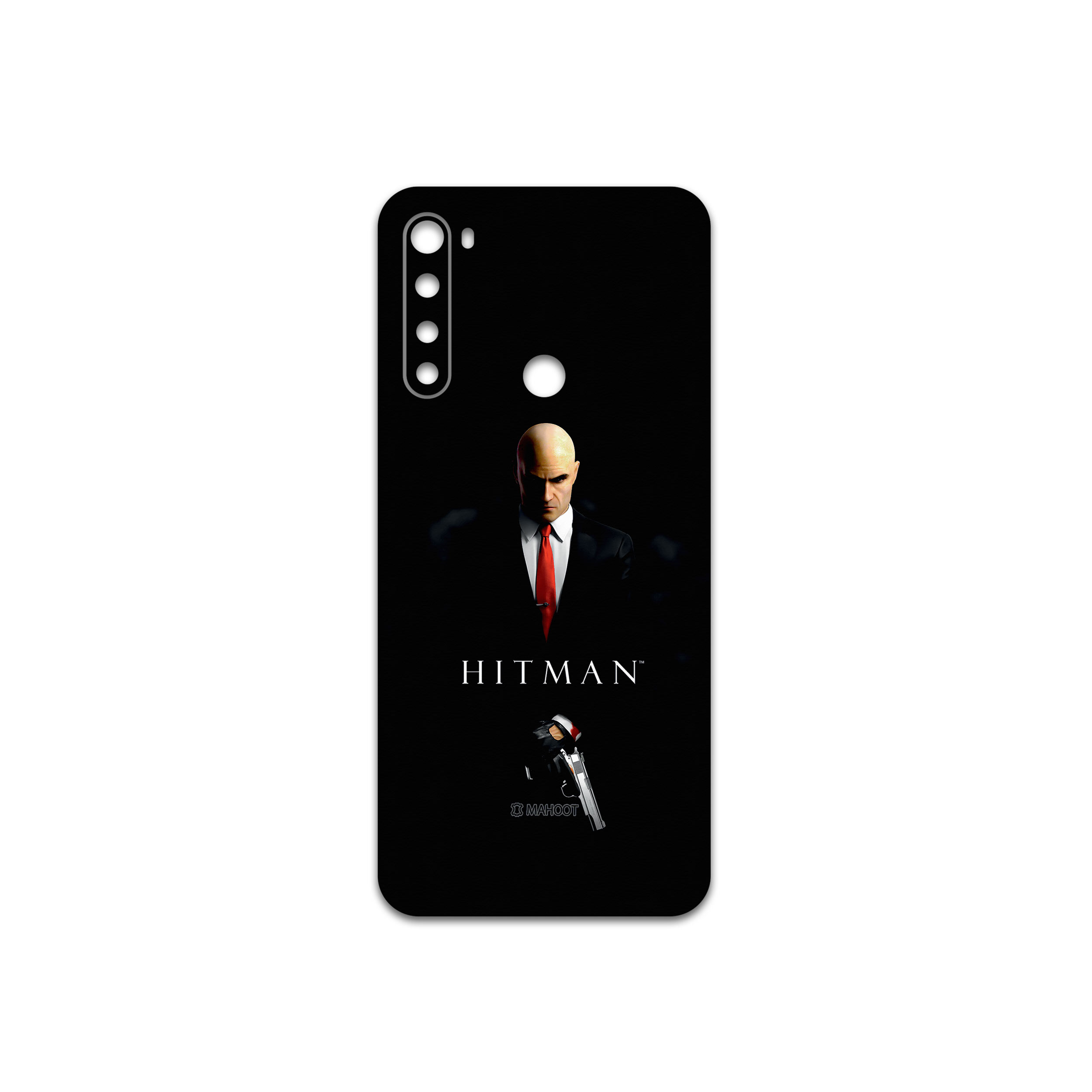 برچسب پوششی ماهوت مدل HITMAN-Game مناسب برای گوشی موبایل شیائومی Redmi Note 8T