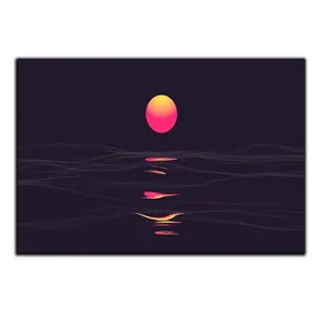 تابلو شاسی بکلیت طرح غروب آفتاب مدل SH-S5172