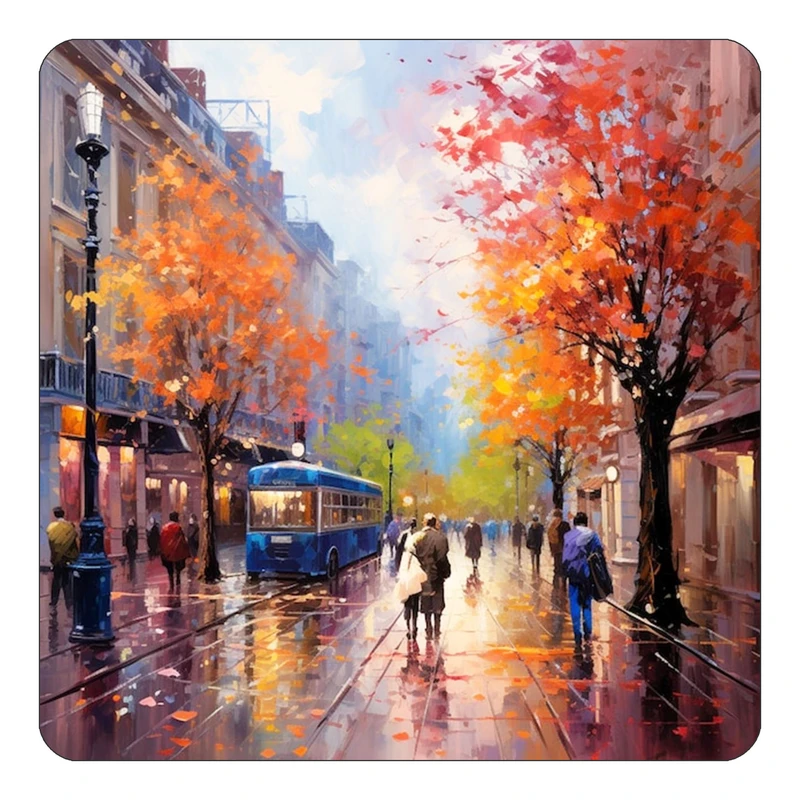 مگنت کاکتی طرح نقاشی رنگ روغن مدل mp71089