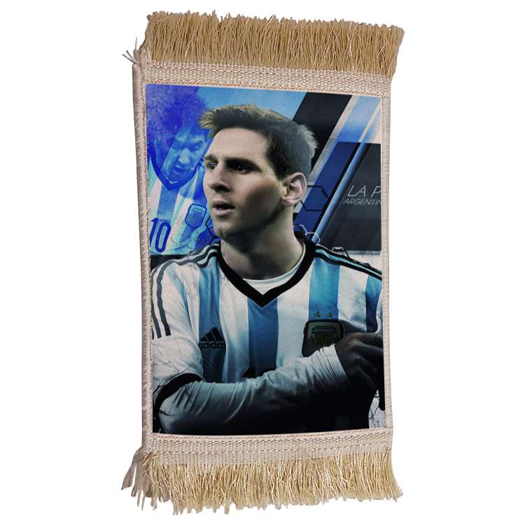 فرش ماشینی دیوارکوب مدل مسی کد 11