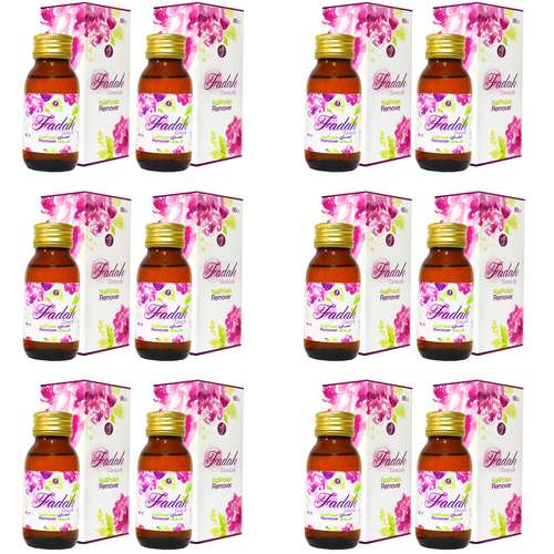 استون لاک پاک کن فدک تانیش مدل EXPORT12 حجم 60 میلی لیتر مجموعه 12 عددی