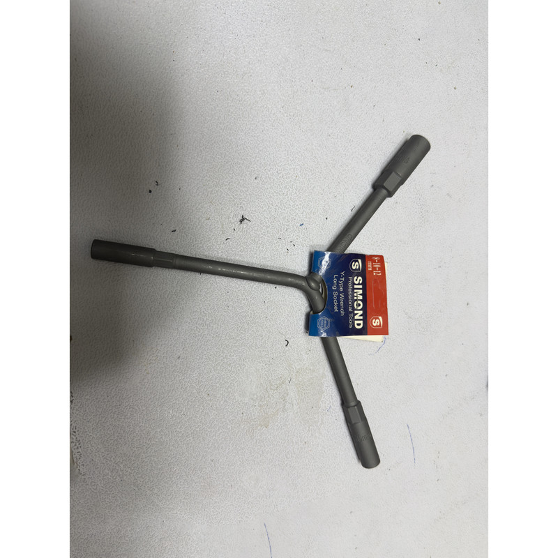 آچار بکس سیموند مدل سه پر کد SMT-SIMOND-Y-TYPE WRENCH-LONG SOCKET