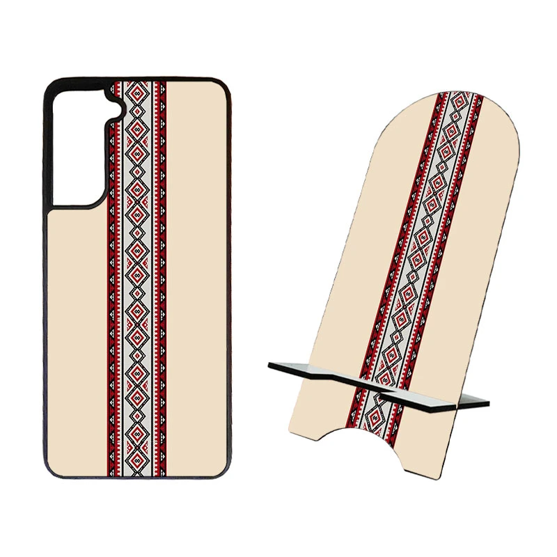 کاور گالری وبفر طرح نقاشی مناسب برای گوشی موبایل سامسونگ galaxy s21 plus به همراه استند