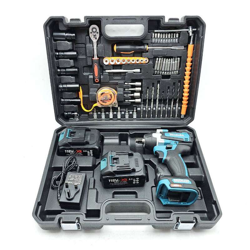 مجموعه 55 عددی آچار بکس شارژی ماکیتا مدل MAKITA-118V