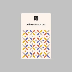 تگ NFC مدل کارت ویزیت هوشمند مدل شکوفه