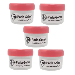 پودر پرداخت اکسید کروم پارلا گوهر کد 2467 مجموعه 5 عددی 
