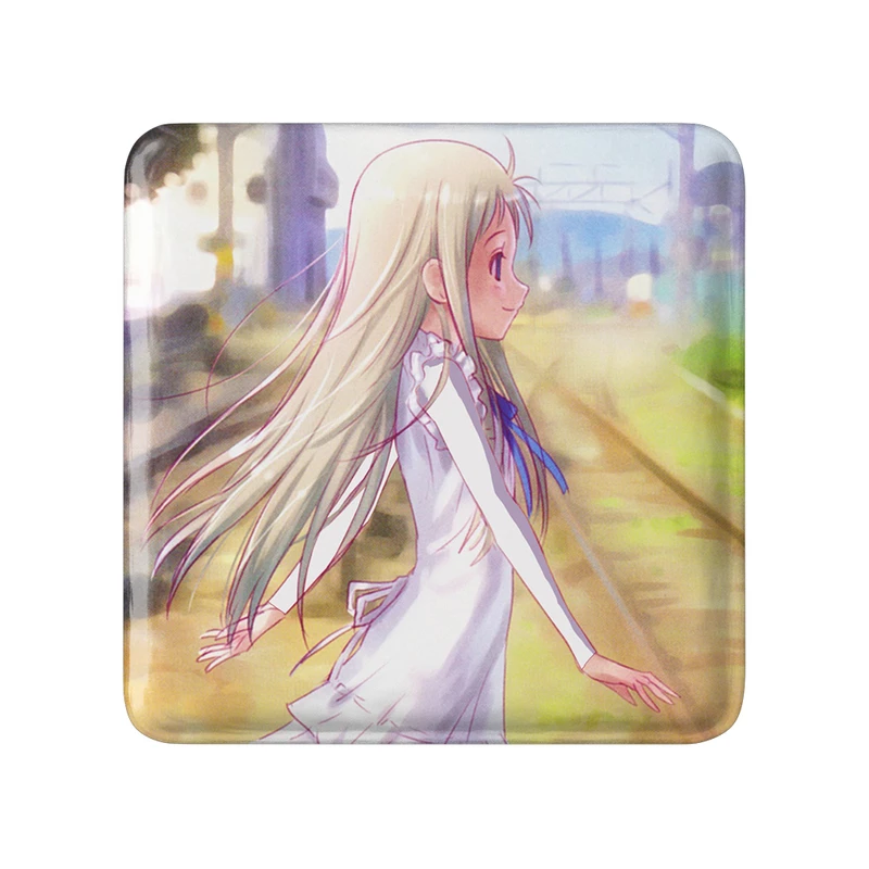 مگنت خندالو طرح میکو هونما انیمه آنوهانا مدل مربعی کد 31974