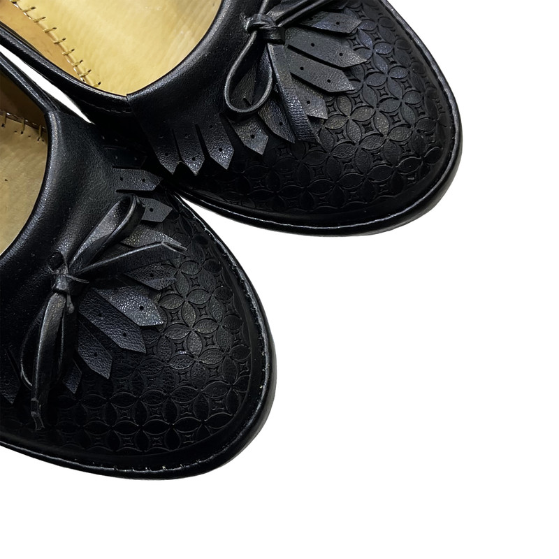 کفش زنانه مدل چرم پوش کد Bk