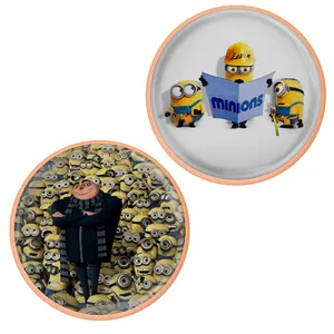 تراش مدل مخزن دار طرح کارتون مینیون ها کد S11370-380 بسته دو عددی