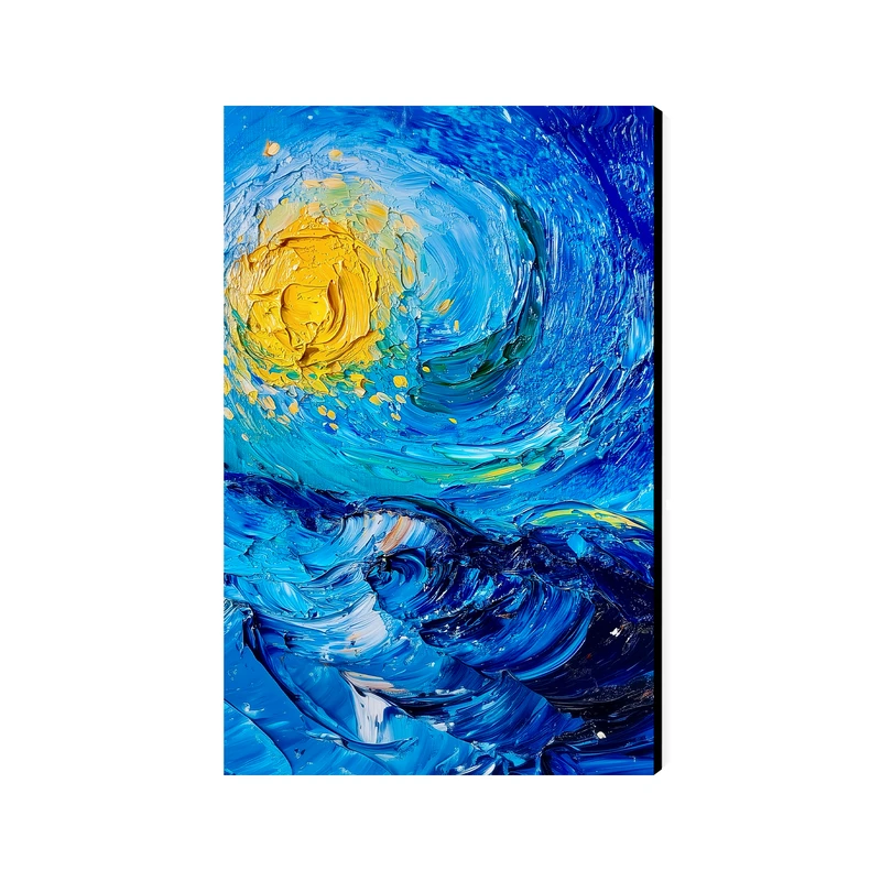 تابلو شاسی عرش مدل فانتزی هنری نقاشی کد As4681