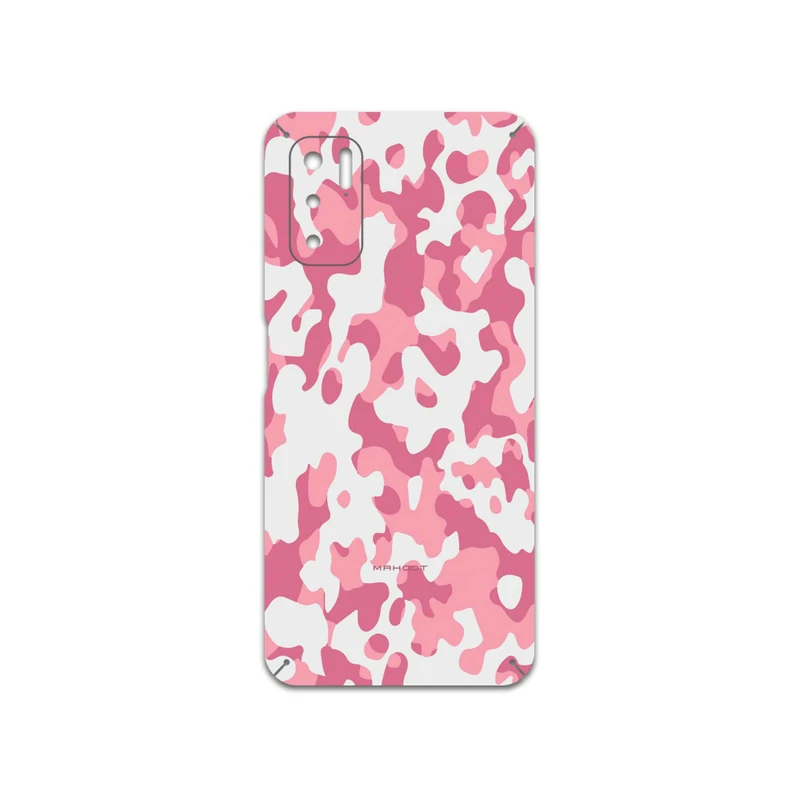 برچسب پوششی ماهوت مدل Army-Pink مناسب برای گوشی موبایل شیائومی Redmi Note 10 5G