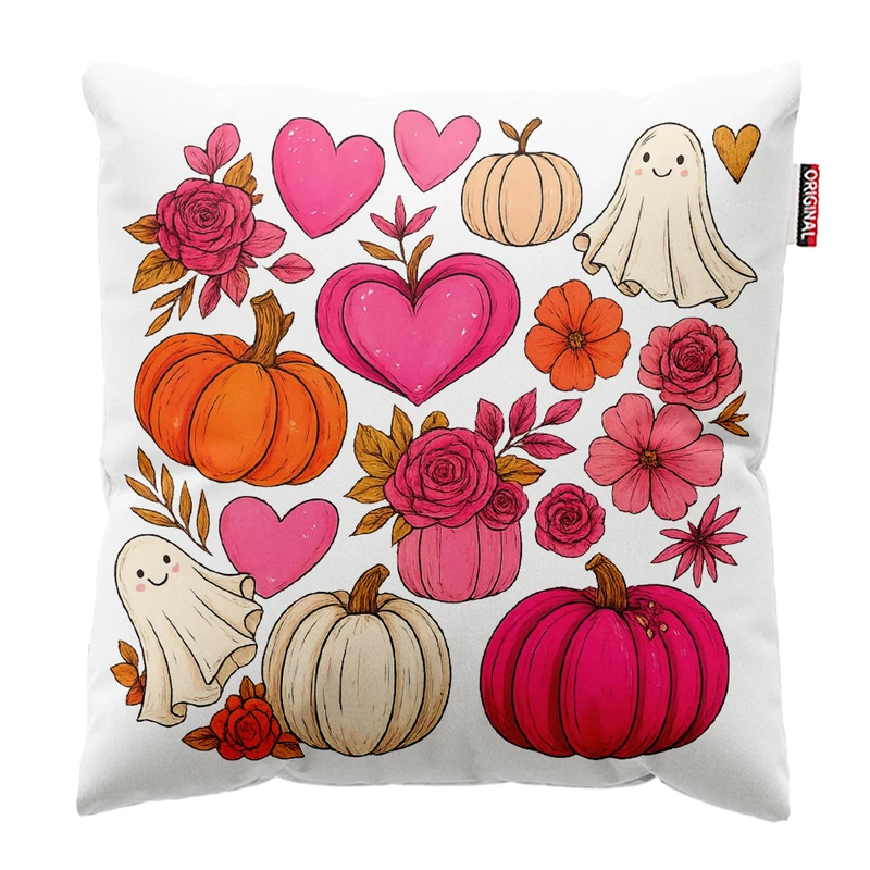 کوسن پاد آفرین مدل فانتزی طرح پاییز کد PK402399 سایز 40*40 سانتی متر