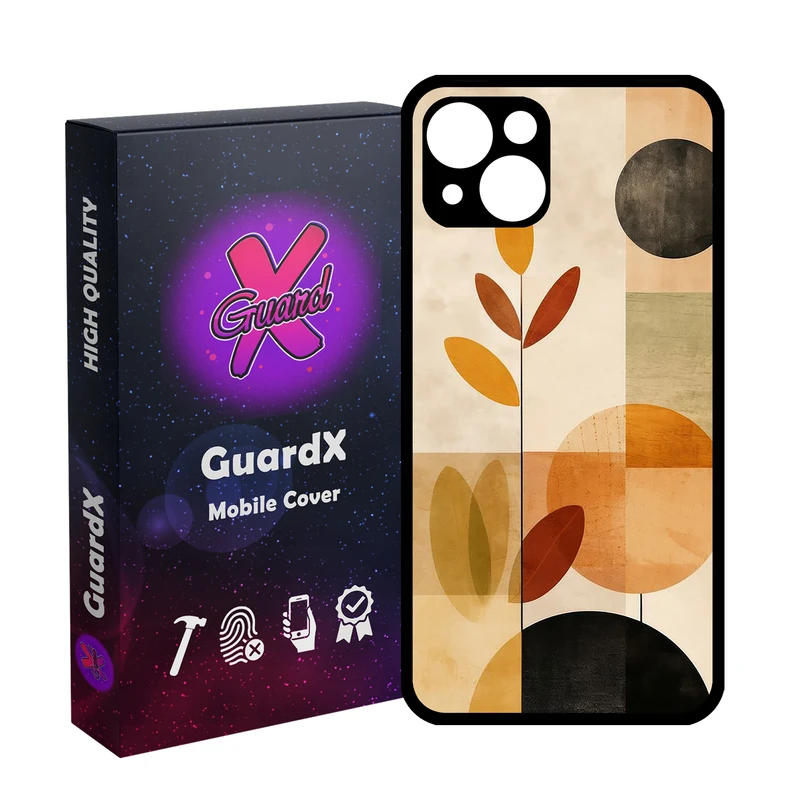 کاور گارد ایکس طرح برگ مدل Glass10809 مناسب برای گوشی موبایل اپل iPhone 13