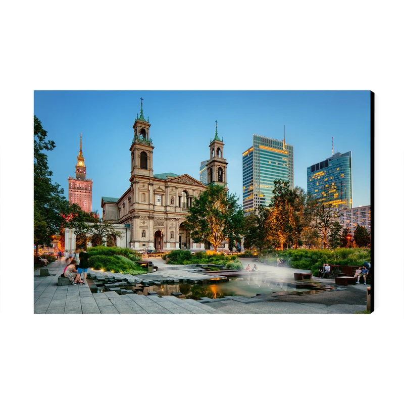 تابلو شاسی عرش طرح گردشگری لهستان مدل شهر تاریخی ورشو کد As5844