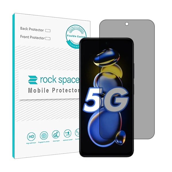 محافظ صفحه نمایش حریم شخصی راک اسپیس مدل HyPRV مناسب برای گوشی موبایل شیائومی Redmi Note 11T Pro Plus