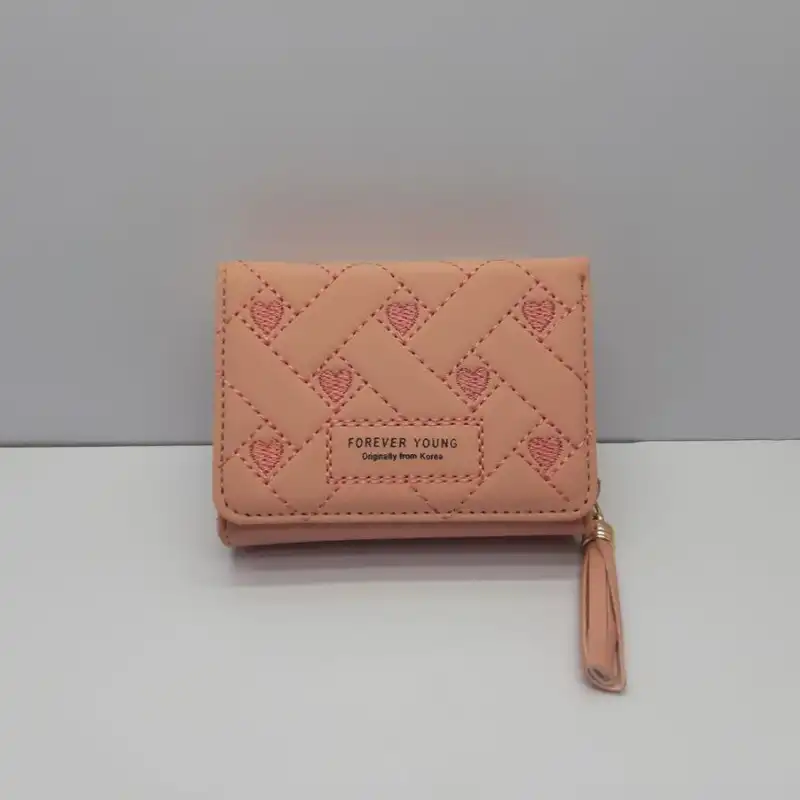 کیف پول زنانه مدل قلبی