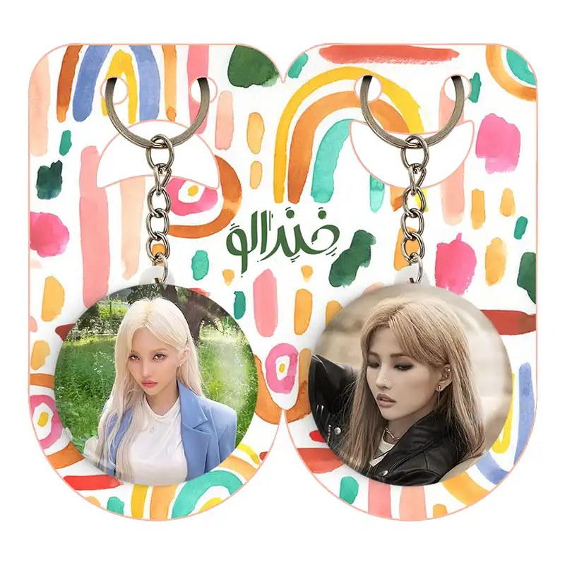 جاکلیدی خندالو مدل سویون گروه جی آیدل GIdle کد 1956619575 مجموعه 2 عددی