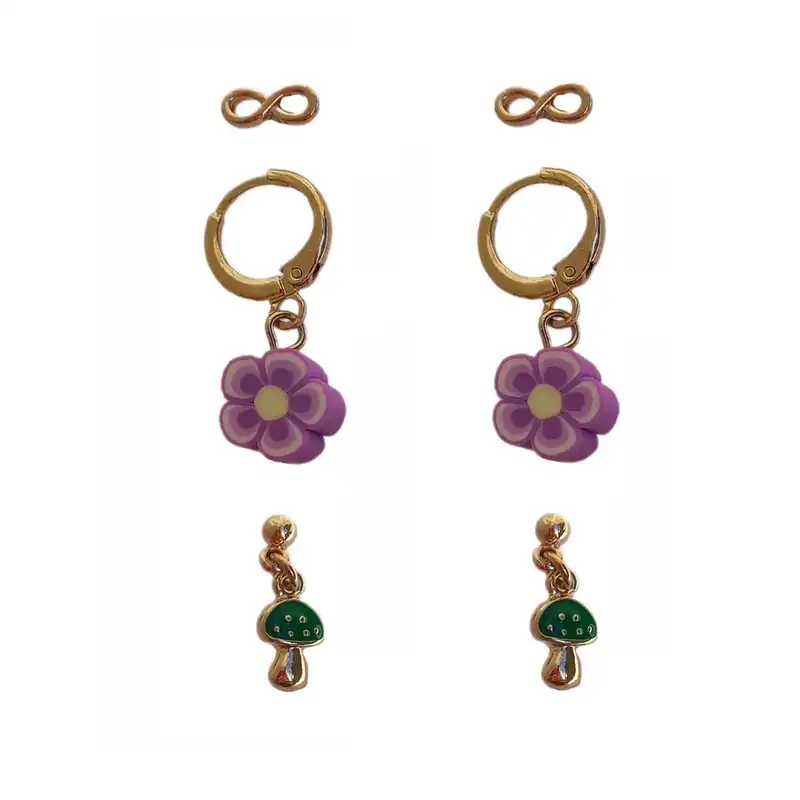 گوشواره زنانه مدل SMR 0316 مجموعه 3 عددی