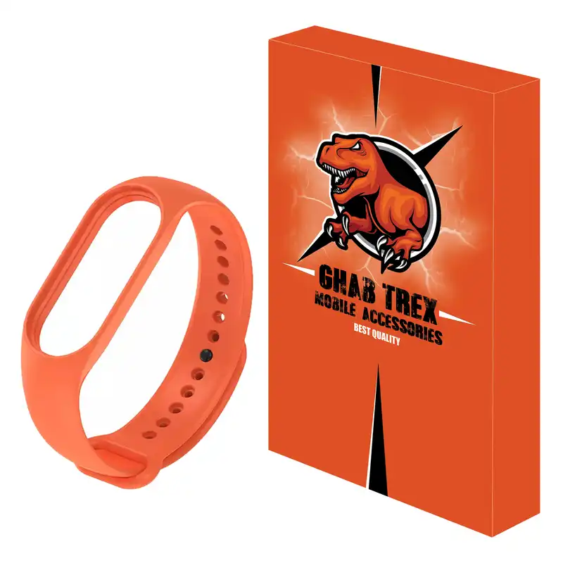 بند قاب تی رکس مدل MBD مناسب برای مچ بند هوشمند شیائومی Mi Band 5 / 6 / 7