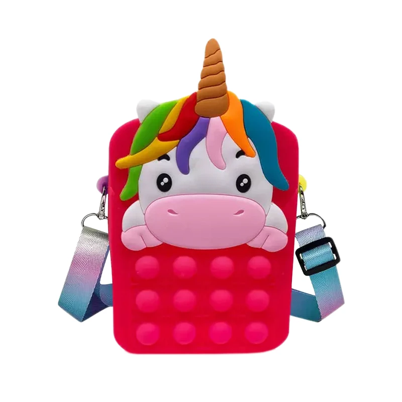 فیجت ضد استرس مدل پاپیت طرح کیف اسب تک شاخ