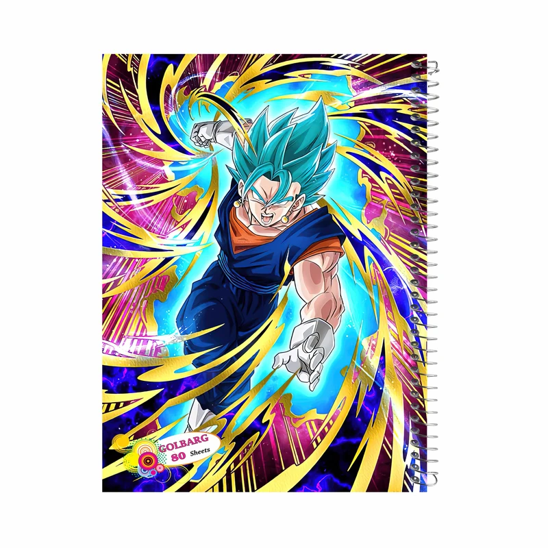 دفتر مشق 80 برگ گلبرگ طرح فرفره انفجاری کد 80915