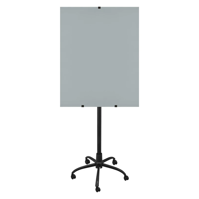 تخته وایت برد شیشه ای مدل AR7010 سایز 80×100 سانتی متر به همراه پایه نگهدارنده