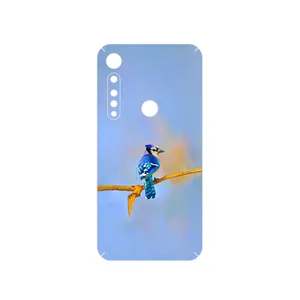 MAHOOT Cyanocitta cristata Cover Sticker for Motorola One Vision Plus