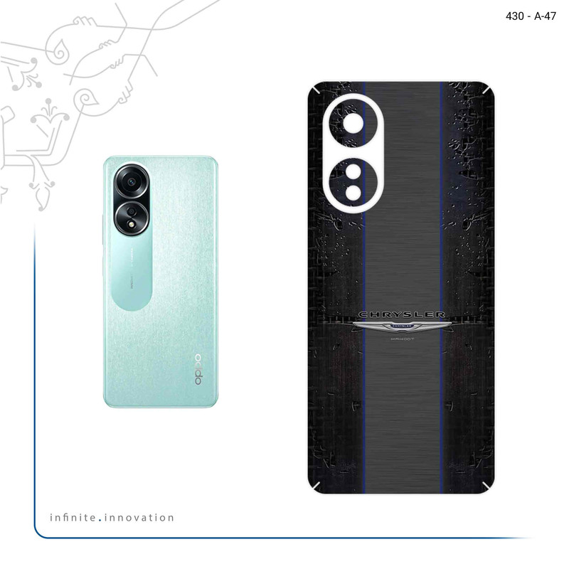 برچسب پوششی ماهوت مدل Chrysler مناسب برای گوشی موبایل اپو A58 4G