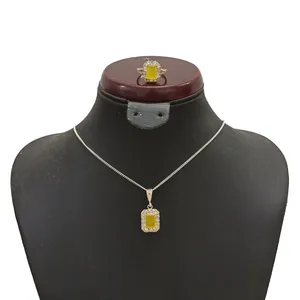 نیم ست نقره زنانه سلین کالا مدل شرف الشمس کد ce-shams4