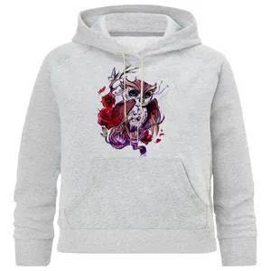 هودی دخترانه مدل جغد کد M 176