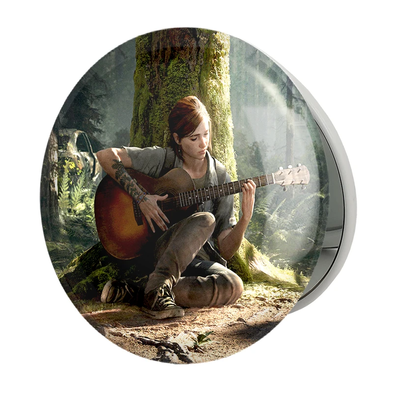 آینه جیبی خندالو طرح The Last Of Us مدل تاشو کد 4868 