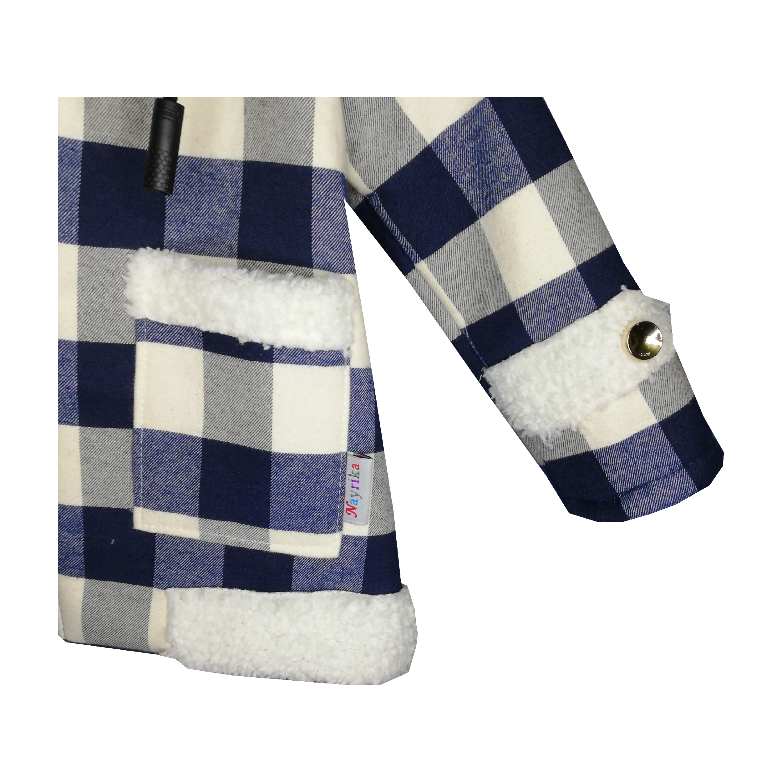 پالتو دخترانه مدل ناز رنگ آبی