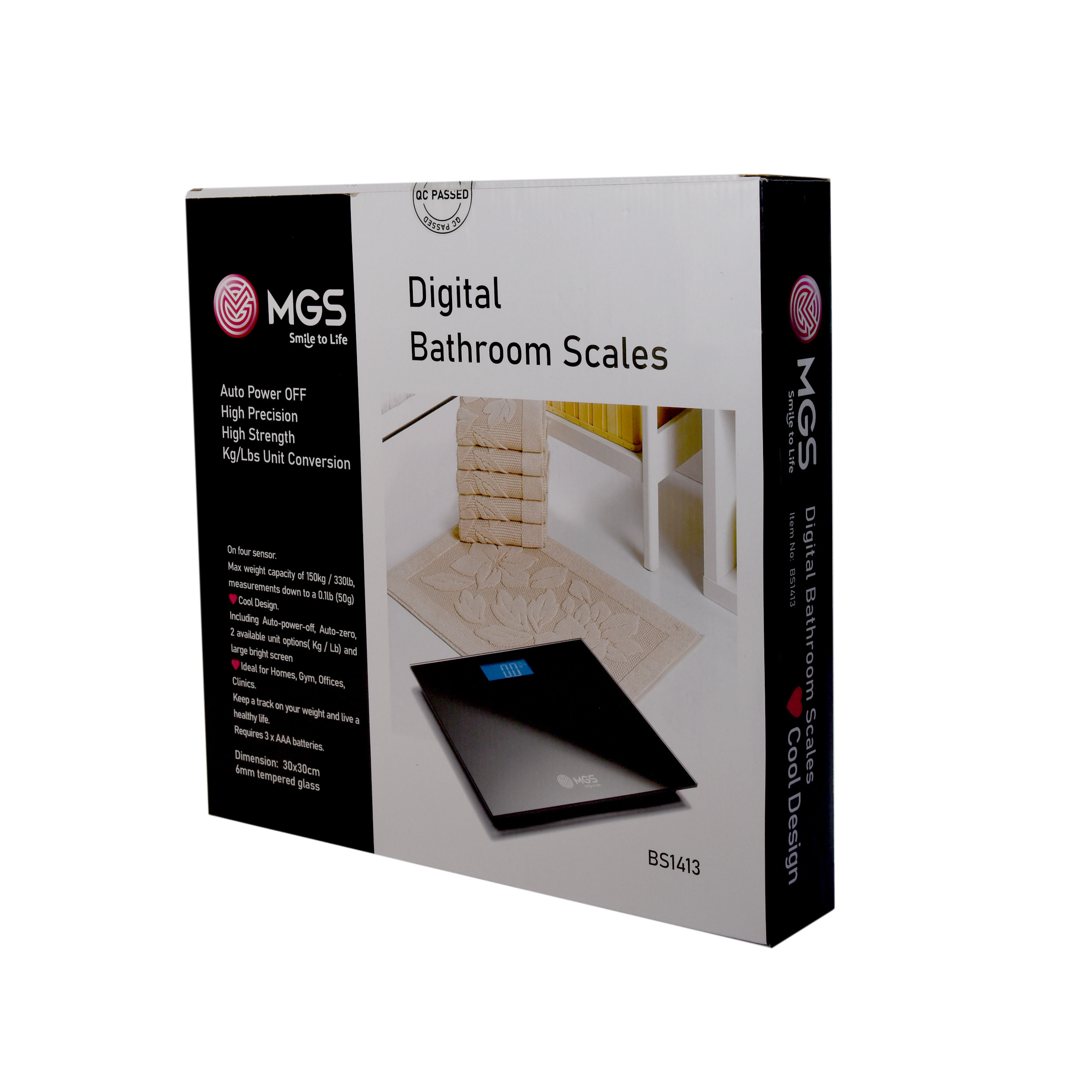 ترازو دیجیتال ام جی اس مدل BS1413