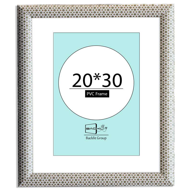 قاب عکس بکلیت طرح خاتم مدل پاسپارتو W-20x30