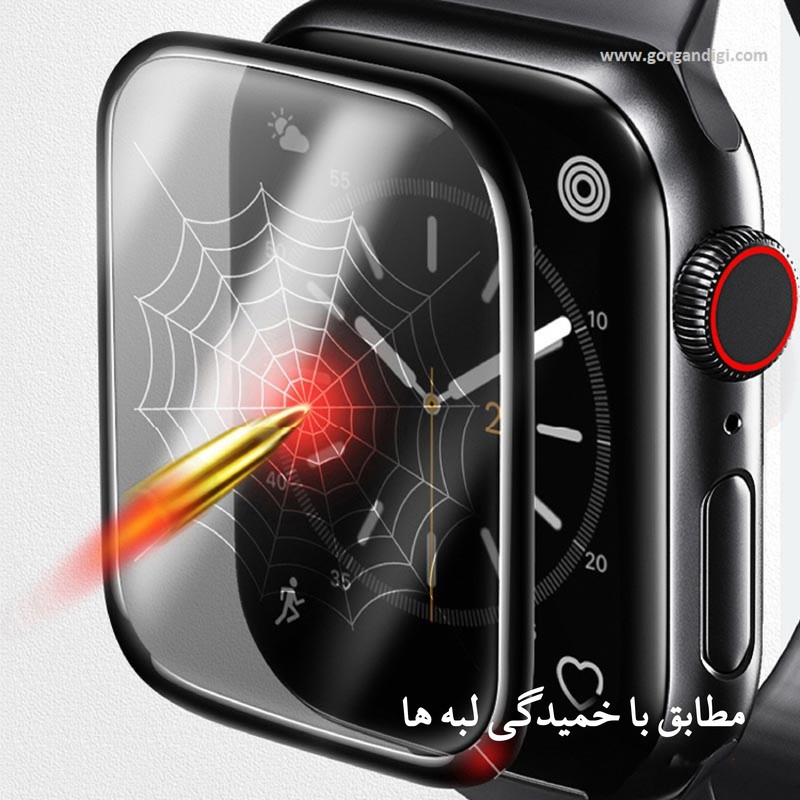 محافظ صفحه نمایش شهر گلس مدل PMMAT مناسب برای اپل واچ Watch 42mm Series 3