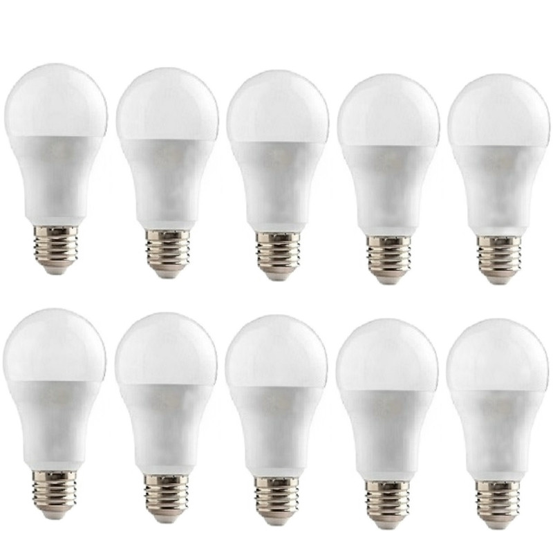 لامپ ال ای دی 12 وات افراتاب مدل AF-BULB-12W پایه E27 بسته 10 عددی