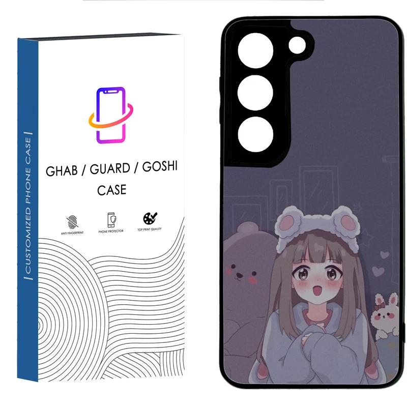 کاور قاب گارد گوشی طرح دخترانه کد 17- TPU مناسب برای گوشی موبایل سامسونگ Galaxy S21 FE